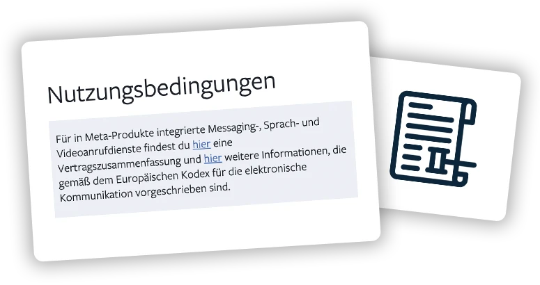 Nutzer müssen den Nutzungsbedingungen und Gemeinschaftsrichtlinien zustimmen Nutzer müssen den Nutzungsbedingungen und Gemeinschaftsrichtlinien zustimmen