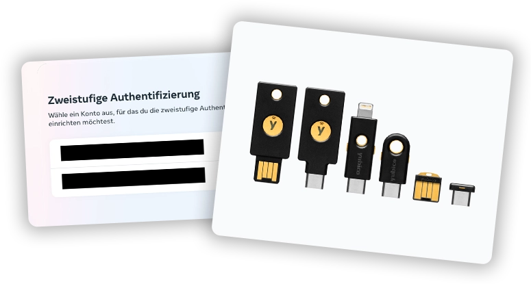 Instagram Account - Hardware-Sicherheitsschlüssel Instagram Account - Hardware-Sicherheitsschlüssel