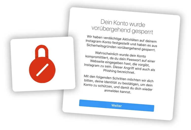 Eine temporäre Sperrung hält wenige Stunden bis einige Tage