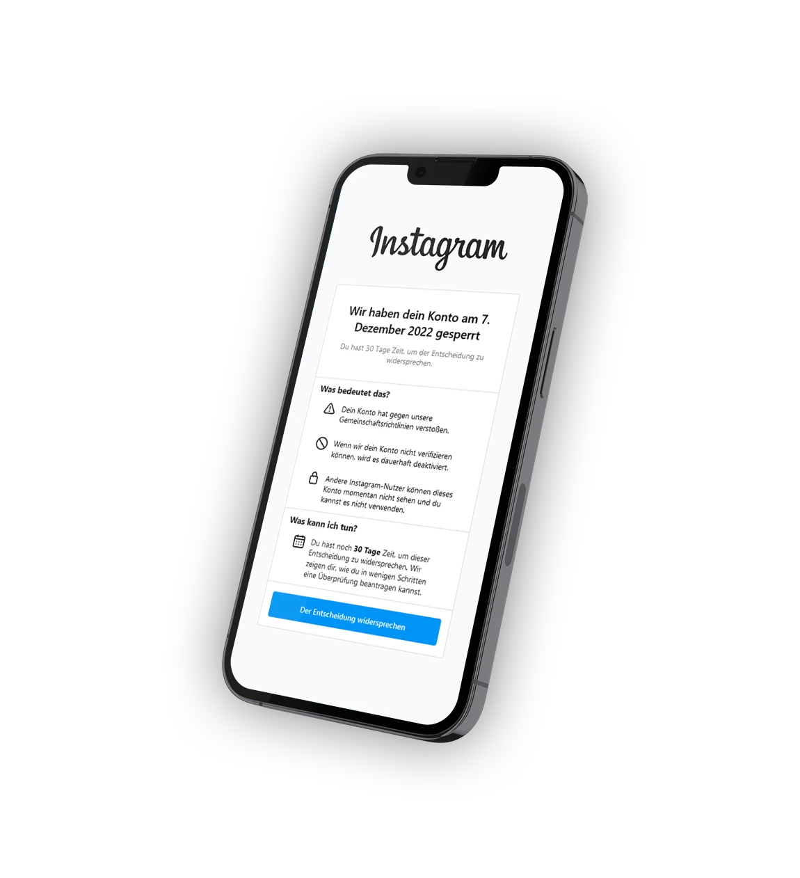 Instagram-Account gesperrt? Juris Media hilft schnell und professionell bei der Reaktivierung!