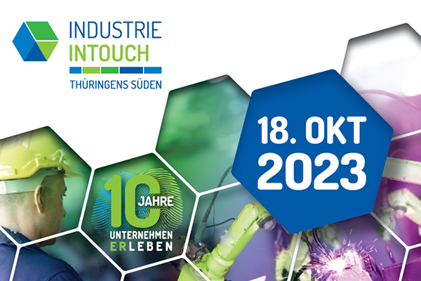 INDUSTRIE INTOUCH 2023 - Jetzt anmelden! Vorschaubild Blog