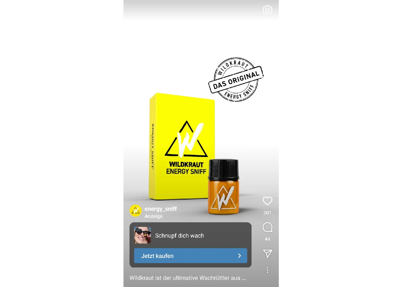 Binde Instagram Shopping Ads direkt in verschiedene Positionen von Instagram ein (Stories, Feed oder Reels)