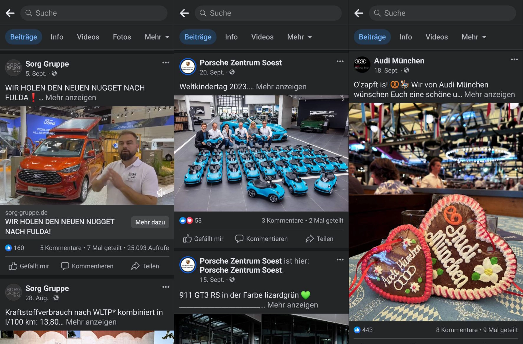 Facebook Feed Autohaus