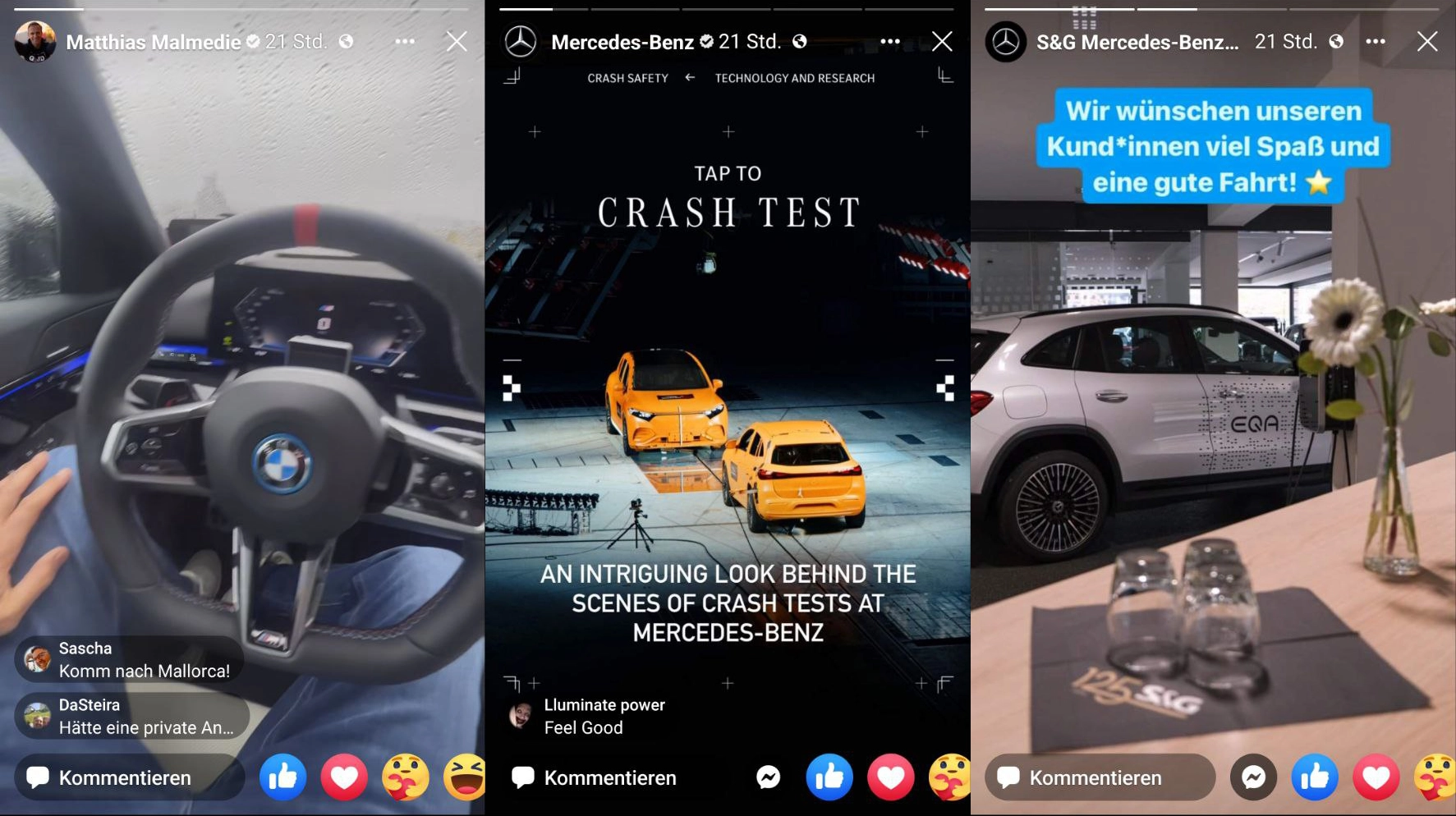 Facebook Story Autohaus