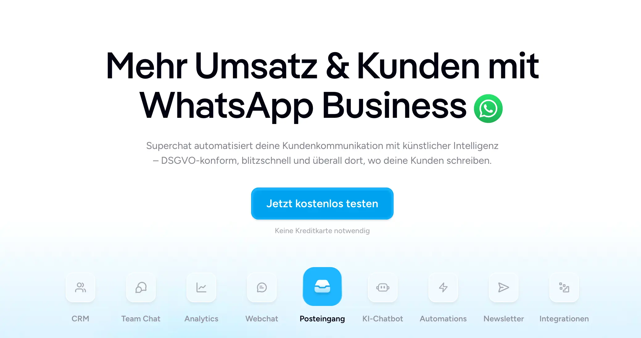 Superchat Funktionen im Überblick