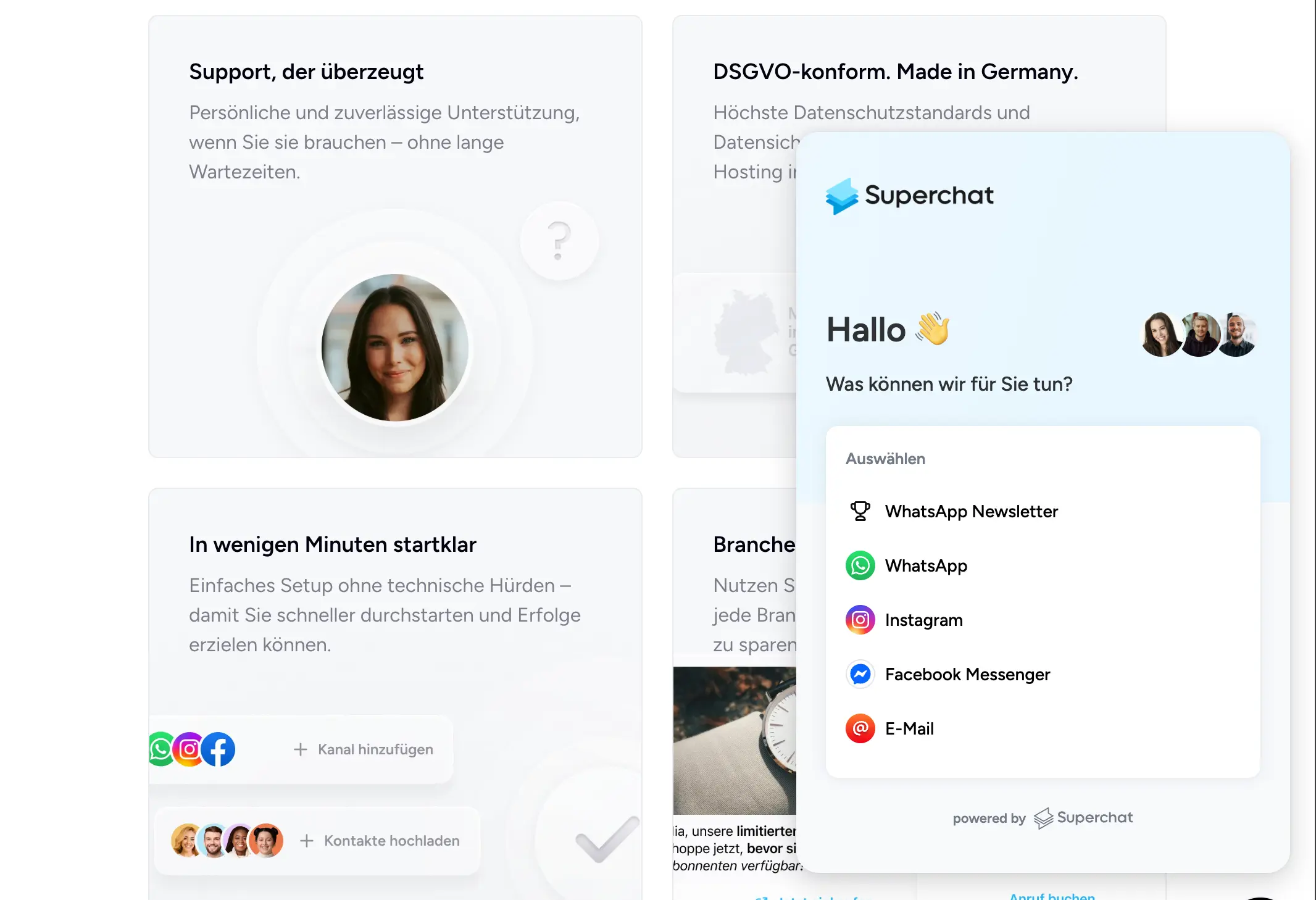 Kundenservice & Support – Immer für dich da