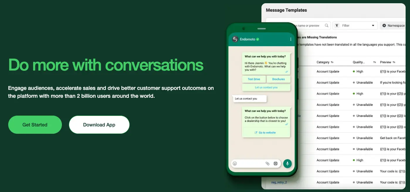 So richtest du deinen WhatsApp Business Account ein