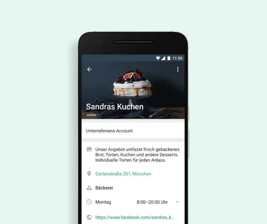 Ihr Unternehmen bei WhatsApp Business - so sollte es aussehen