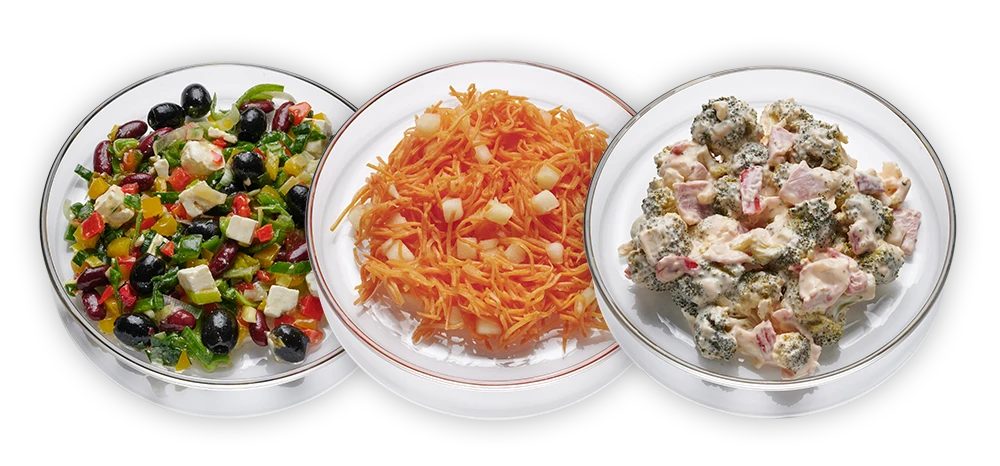 Verarbeitete Feunkost und Fertigsalate Verarbeitete Feunkost und Fertigsalate