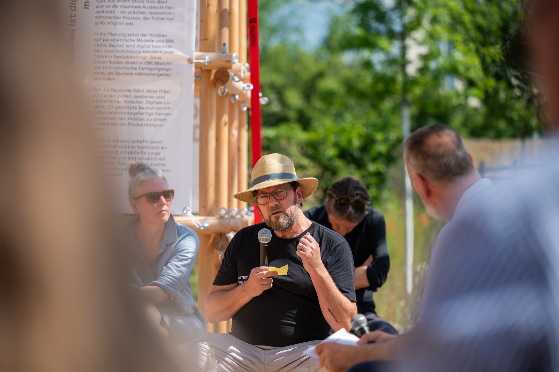 Michael Rommel, Landesvorsitzender des BDA Thüringen, hält Grußworte. Foto Thomas Müller.